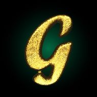 vector golden figure N55