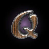 vector metal and wood figure N20