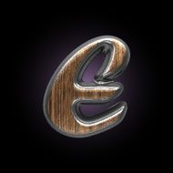 vector metal and wood figure N30