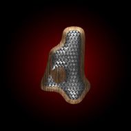 vector metal and wood figure N41