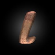 Vector old metal letter N62