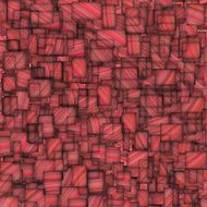mosaic tile fragmented backdrop in red pink