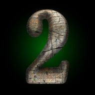 Vector wooden figure N8