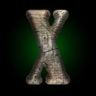 Vector wooden figure N13
