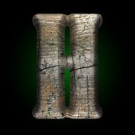 Vector wooden figure N27