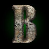 Vector wooden figure N33