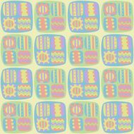 Seamless abstract pattern in pastel colors