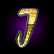 vector silver figure with gold N24
