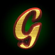 vector golden figure with red wood N64