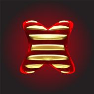 vector velvet letter N2