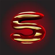 vector velvet letter N27