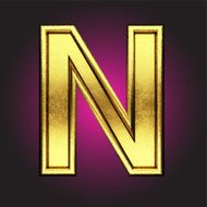 vector golden figure N67