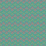 Abstract seamless ethnic colorful spiral pattern N2