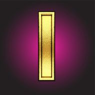 vector golden figure N70