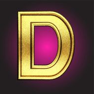 vector golden figure N74