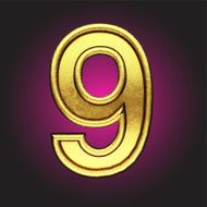 vector golden figure N76