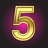 vector golden figure N79