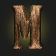 Vector wooden figure N74