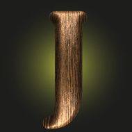 Vector wooden figure N77