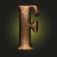 Vector wooden figure N79