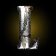 vector old stone letter N31