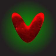 vector red clay figure N5
