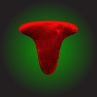 vector red clay figure N7