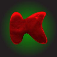 vector red clay figure N16