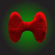 vector red clay figure N19