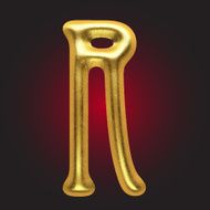 vector golden figure N91
