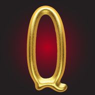vector golden figure N92