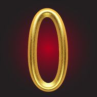 vector golden figure N94