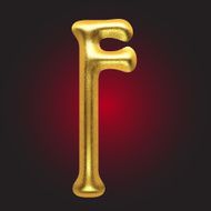 vector golden figure N102