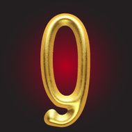 vector golden figure N107