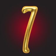 vector golden figure N109
