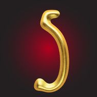 vector golden figure N111