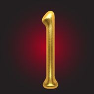 vector golden figure N115