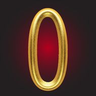 vector golden figure N116