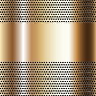 Golden background perforated sheet