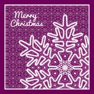 Beautiful vector Christmas card N9