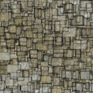 grunge mosaic tile fragmented backdrop in gray