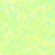 Seamless light green abstract triangles background