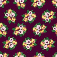 flowers seamless background N3