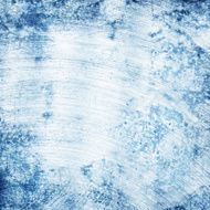 Scratched blue metal texture