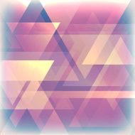 abstract faded background with triangles
