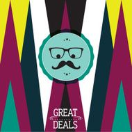 Hipster background texture line