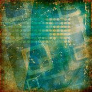 Grunge Background N416