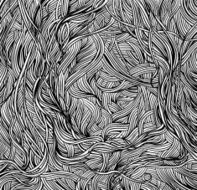 abstract background from roots of trees or waves