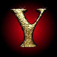 vector golden figure N118