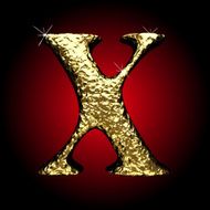 vector golden figure N119